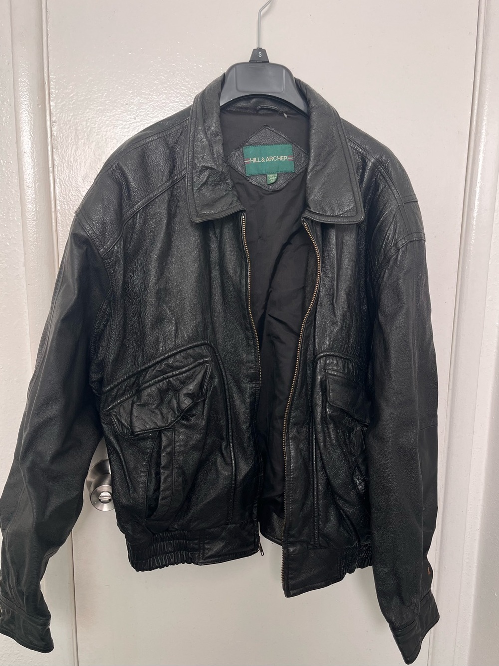 Hill & Archer 100% Leather Jacket